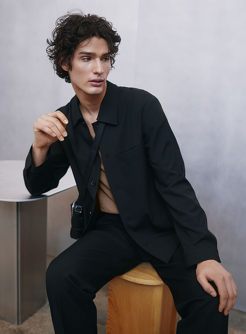 Minimalist Soft Twill Shacket