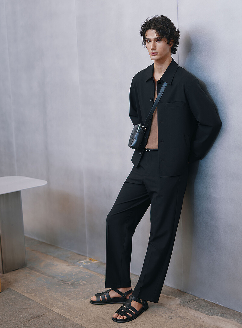 Loose Stretch Twill Pant