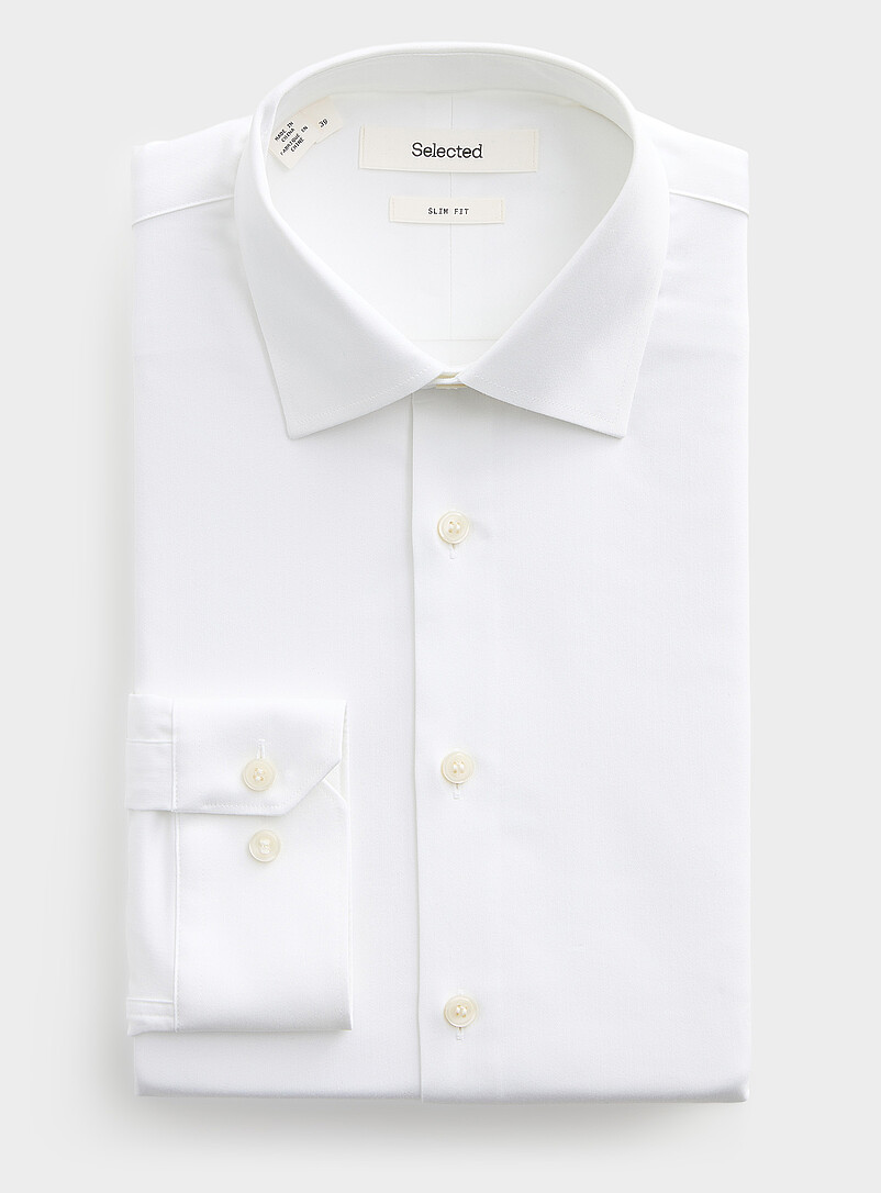 Solid performance shirt Slim fit product image (primary)