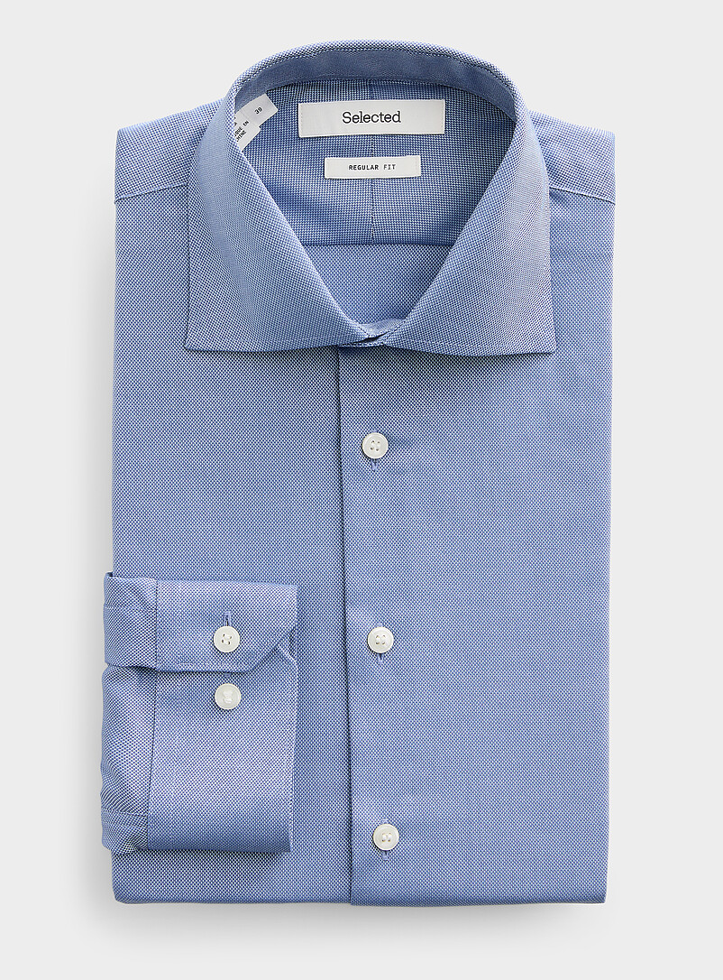Pure cotton Dobby shirt Regular fit product image (primary)