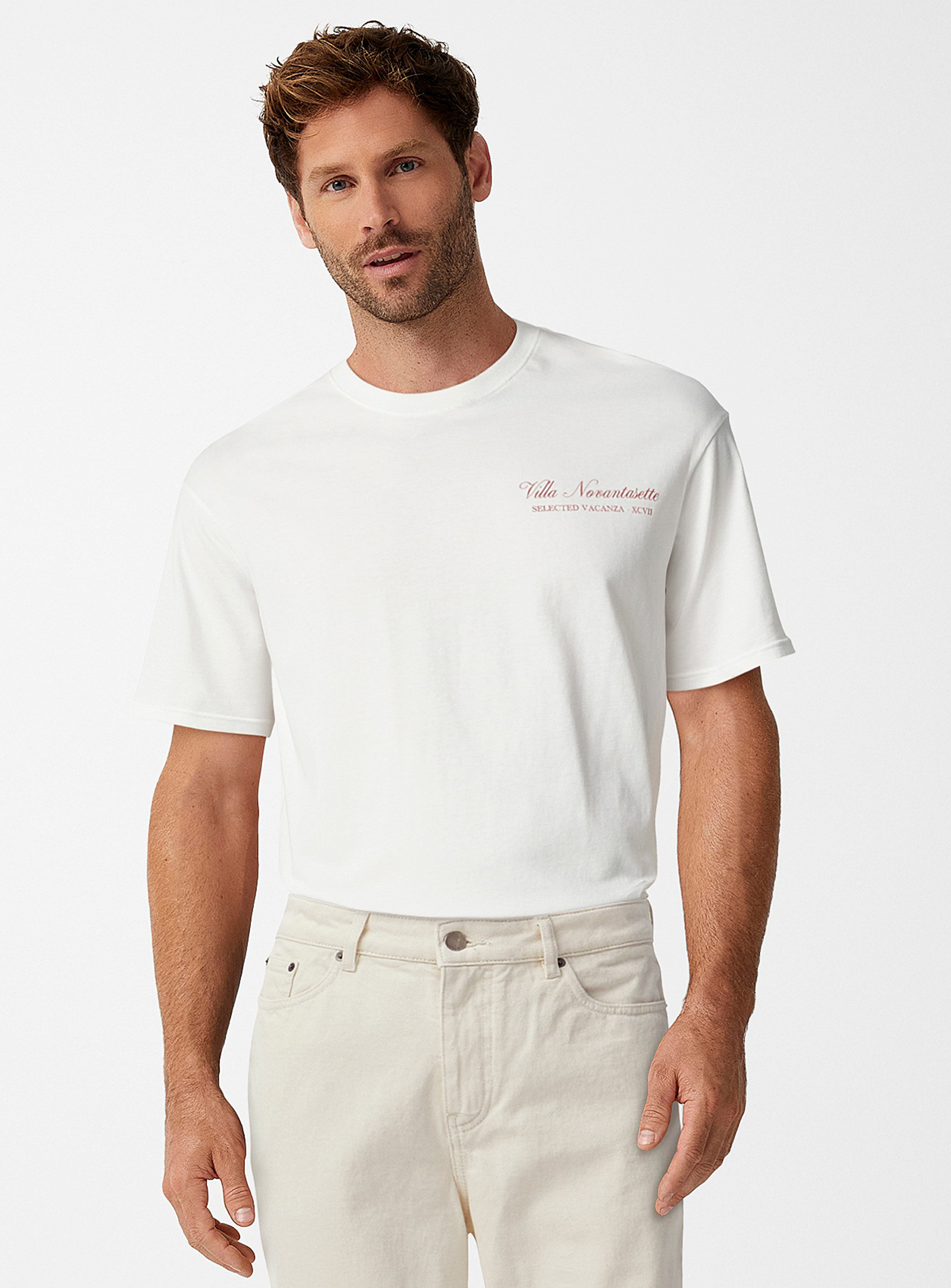 Selected Italian Destinations T-shirt In White