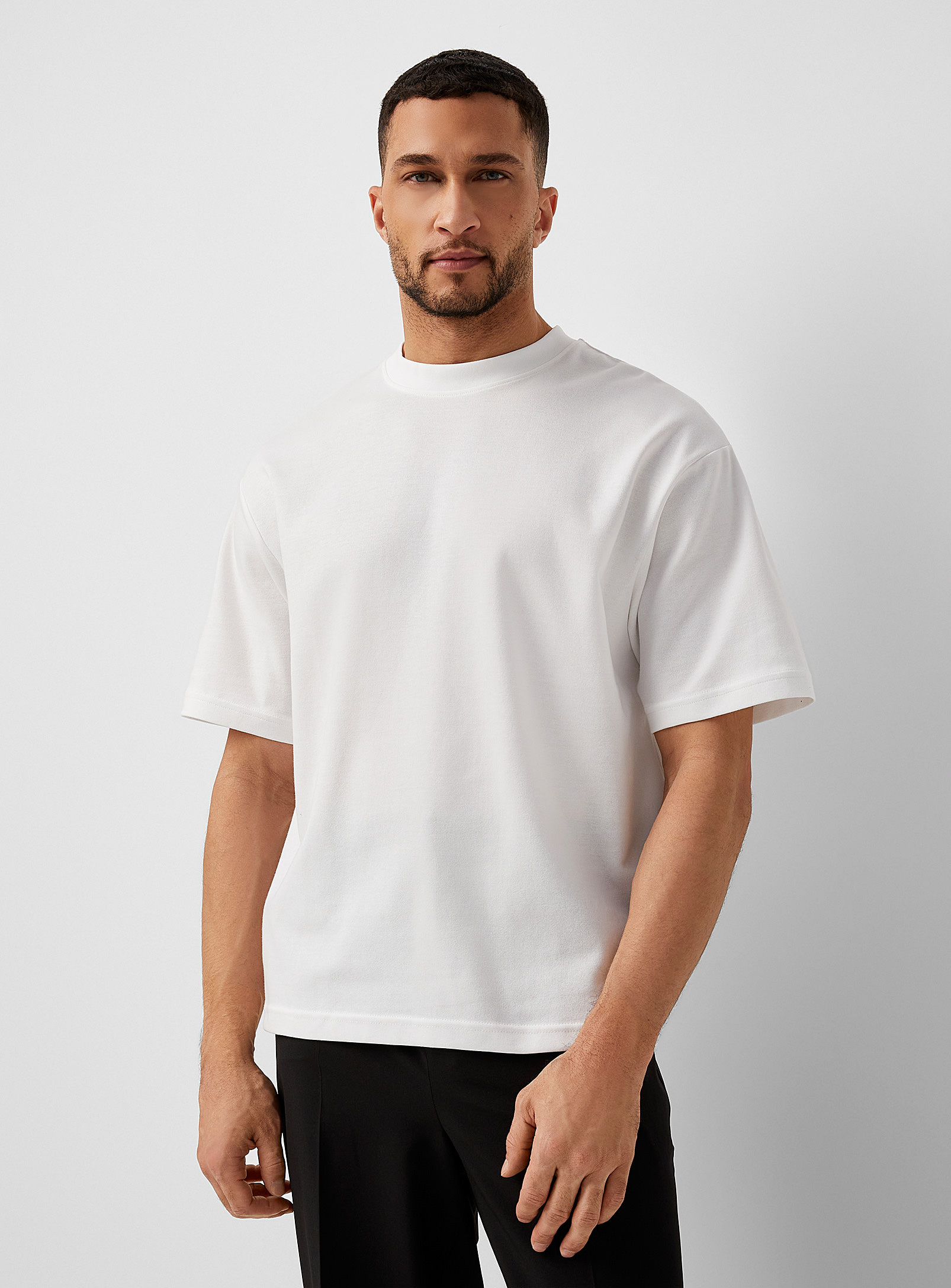Selected Minimalist T-shirt In White