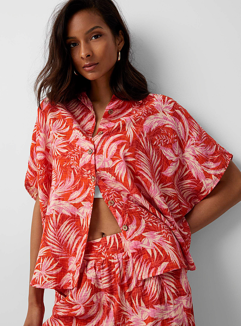 Oversized floral print shirt | Rip Curl 