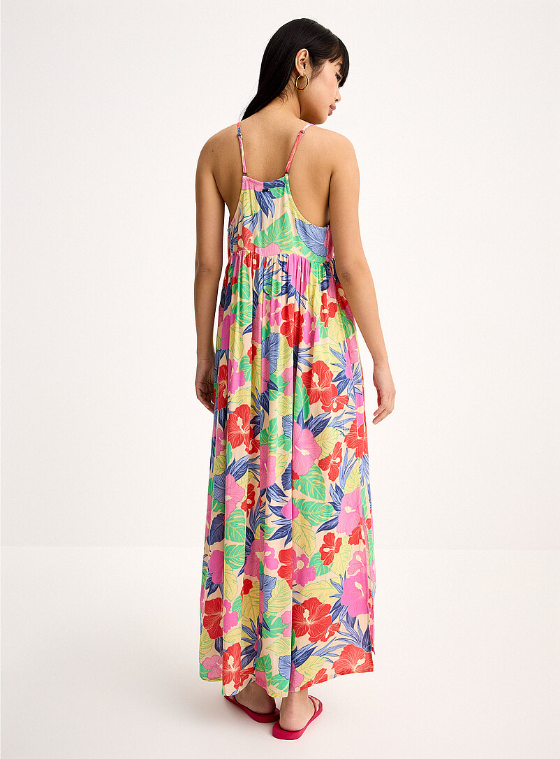 Rip Curl Flowers Hibiscus loose maxi dress for women