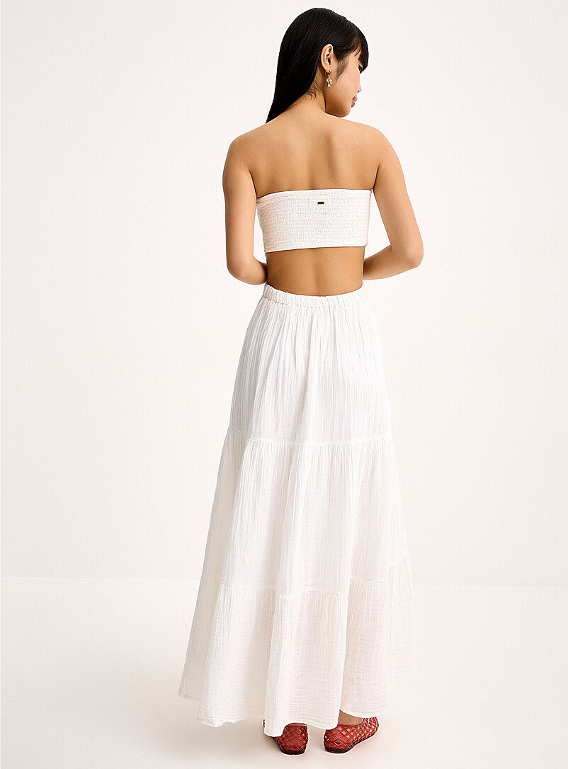 Back cutout tiered dress product image 3