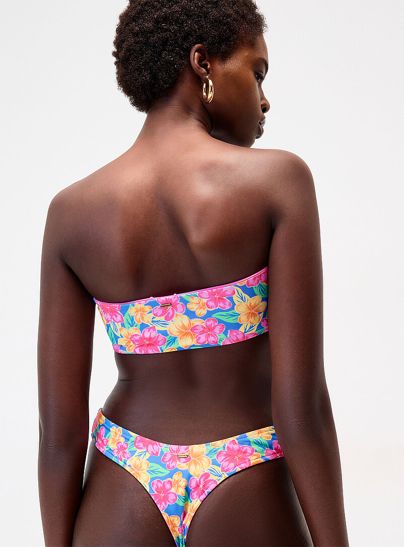 Retro flower bandeau top Reversible product image 3