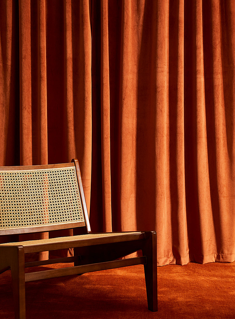Simons Maison Brown Luxurious velvet curtain 2 sizes available