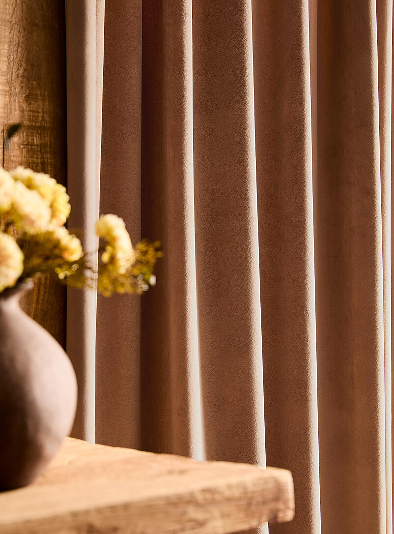 Simons Maison Green Luxurious velvet curtain <b>Single panel</b> See available sizes
