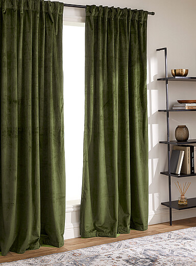 Luxurious velvet curtain <b>Single panel</b> See available sizes