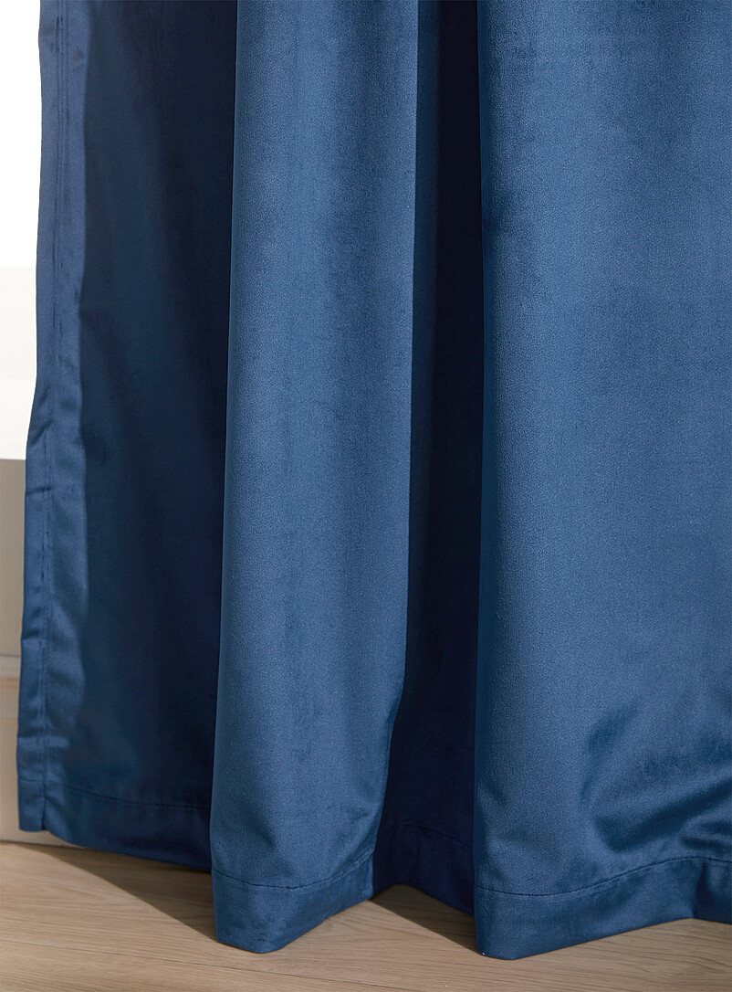 Simons Maison: Le rideau somptueux velours <b>Un panneau</b> Voir nos formats offerts Vert