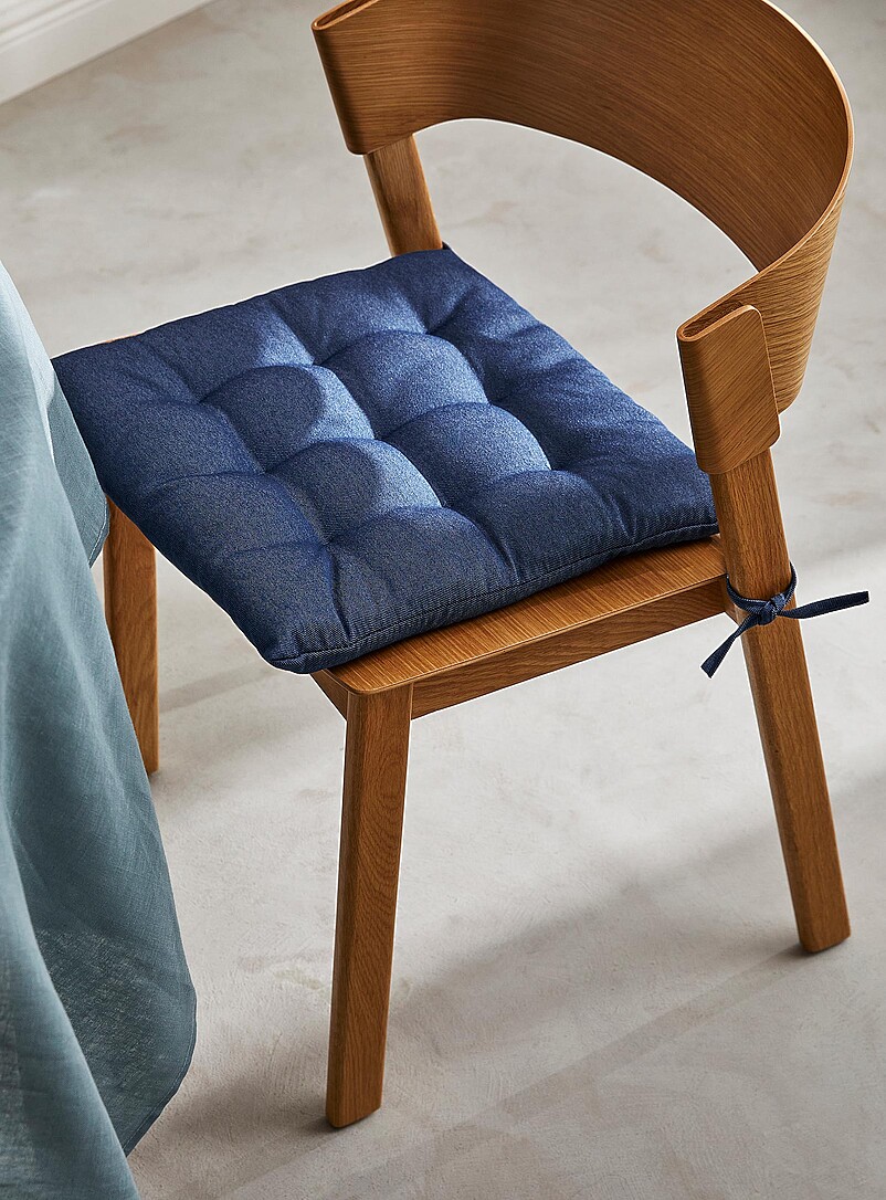 Simons Maison: Le coussin de chaise serg&eacute; color&eacute; 40 x 40 cm Sable