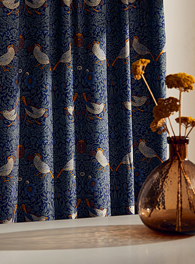 Embroidered flowers sheer curtain 140 x 220 cm | Simons Maison
