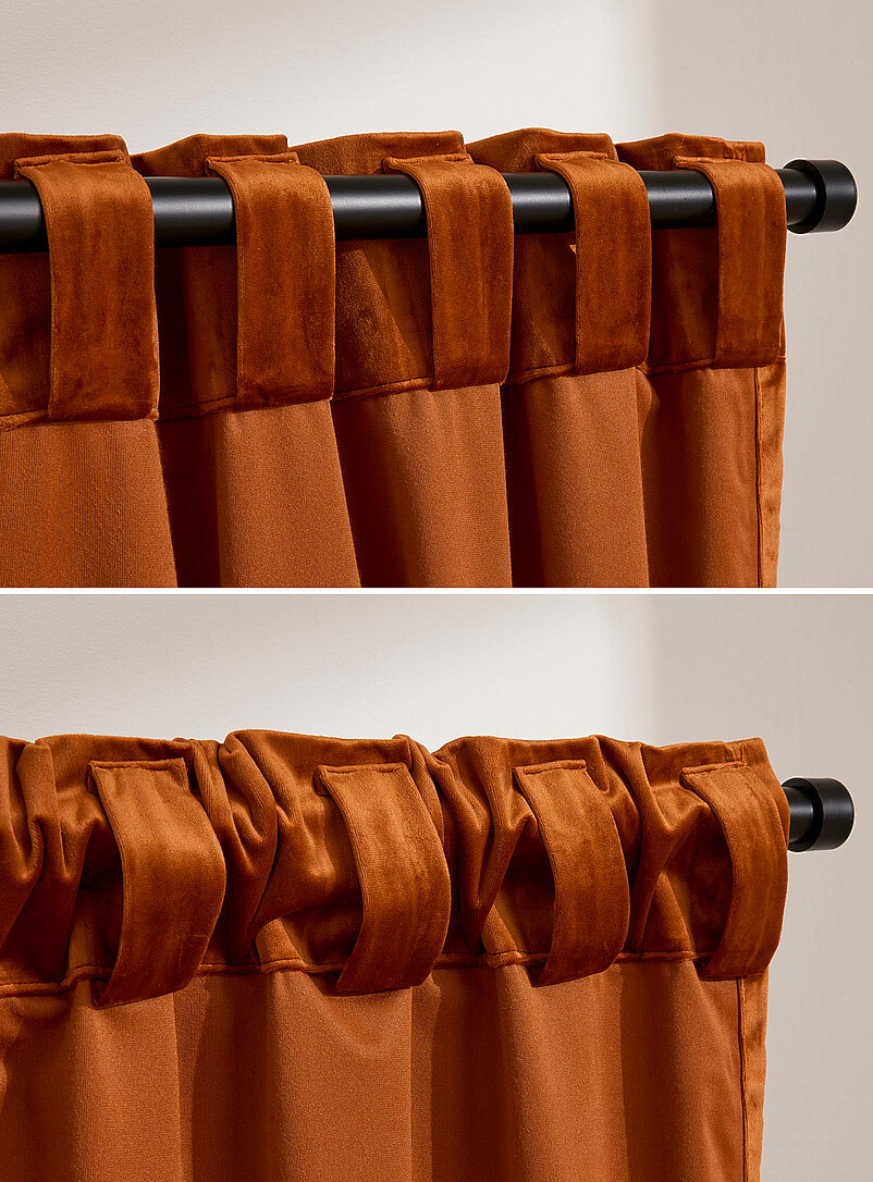 Luxurious velvet curtain One panel See available sizes product image 3