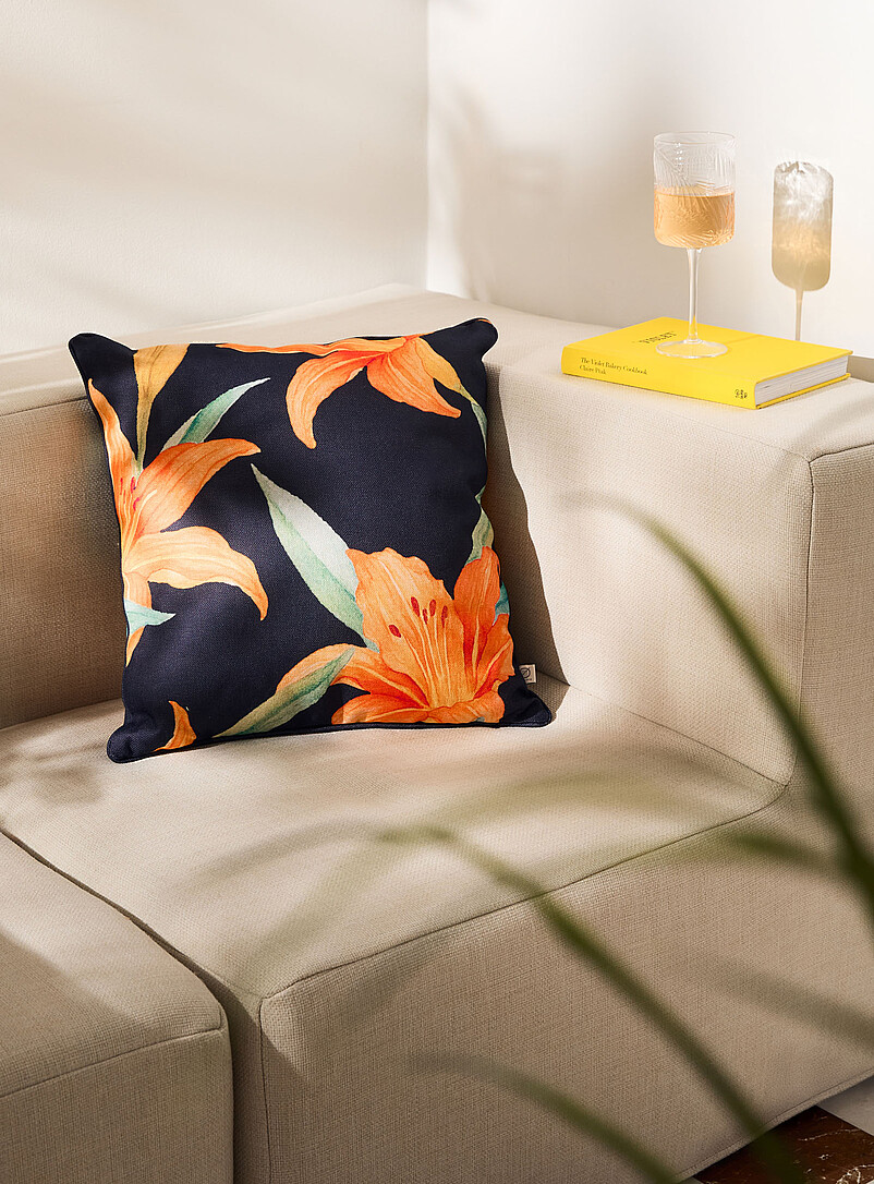 Hibiscus Flowers Removable-Cover Outdoor Cushion 50 X 50 Cm Live Outside Exclusive Collection