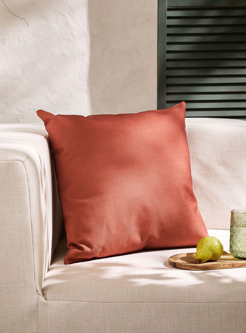 Solid Canvas Removable-Cover Outdoor Cushion 50 X 50 Cm Live Outside Exclusive Collection