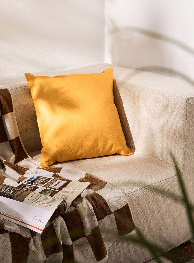 Solid Canvas Removable-Cover Outdoor Cushion 50 X 50 Cm Live Outside Exclusive Collection