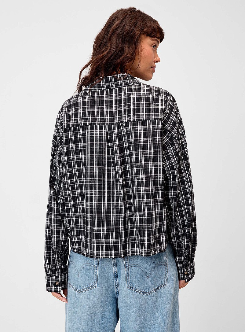 Checkered boxy-fit shirt | Twik | | Simons
