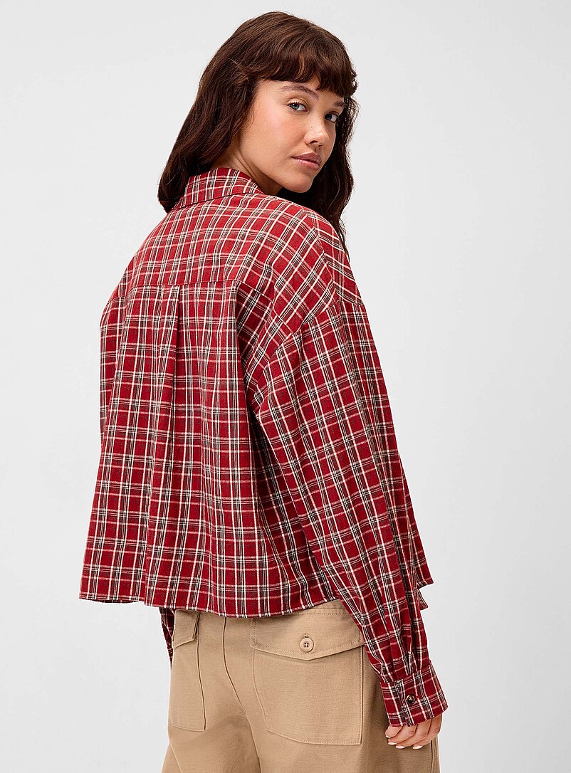 Checkered boxy-fit shirt | Twik | | Simons
