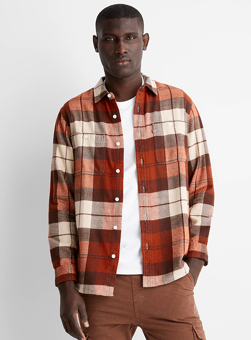 Heritage check flannel shirt | Levi's | Shop Men's Patterned Shirts Online  | Simons
