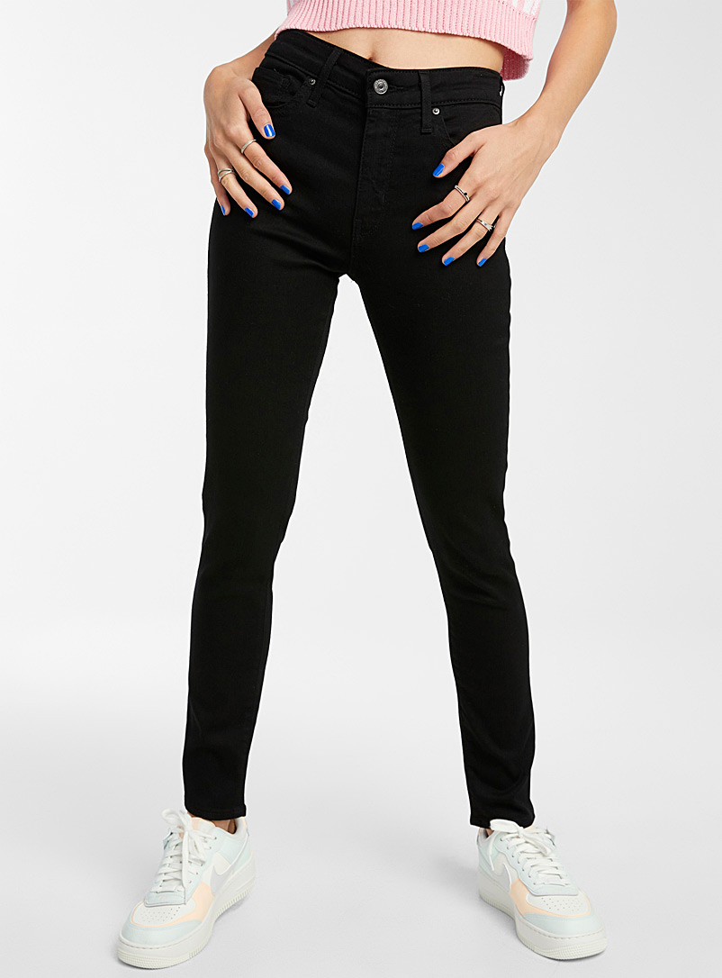 Levi's: Le jean taille haute 721 Noir pour femme