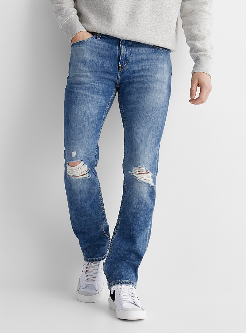 Flex 511 ripped-knee jean Slim fit | Levi's | Shop Men's Slim Jeans Online  | Simons