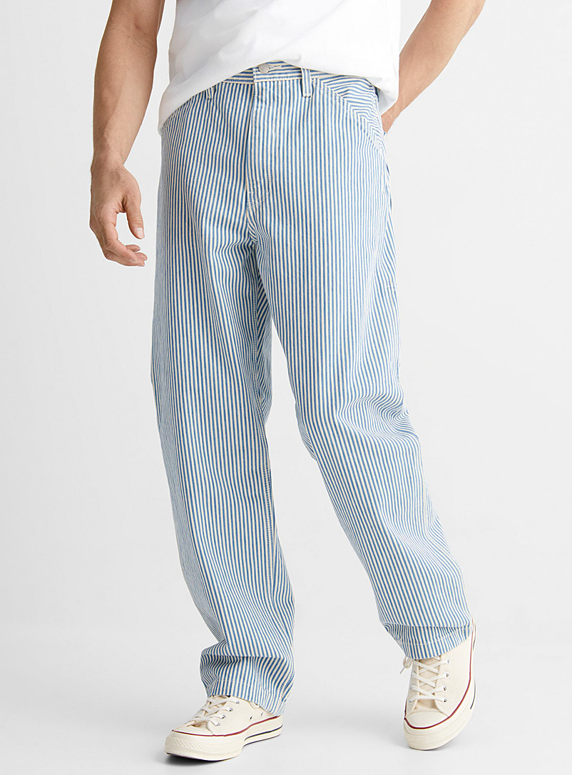 Railroad stripe jean Straight fit | Levi's | Shop Men's Jeans in New  Proportions Online | Simons