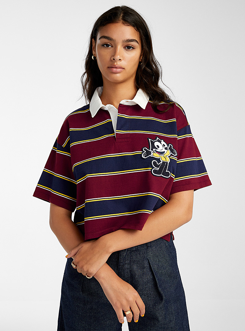 Felix striped rugby polo | Levi's | Women's T-shirts | Simons