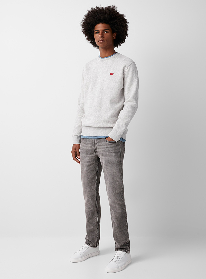 Levi's Grey 502 ash-grey jean Tapered fit for men