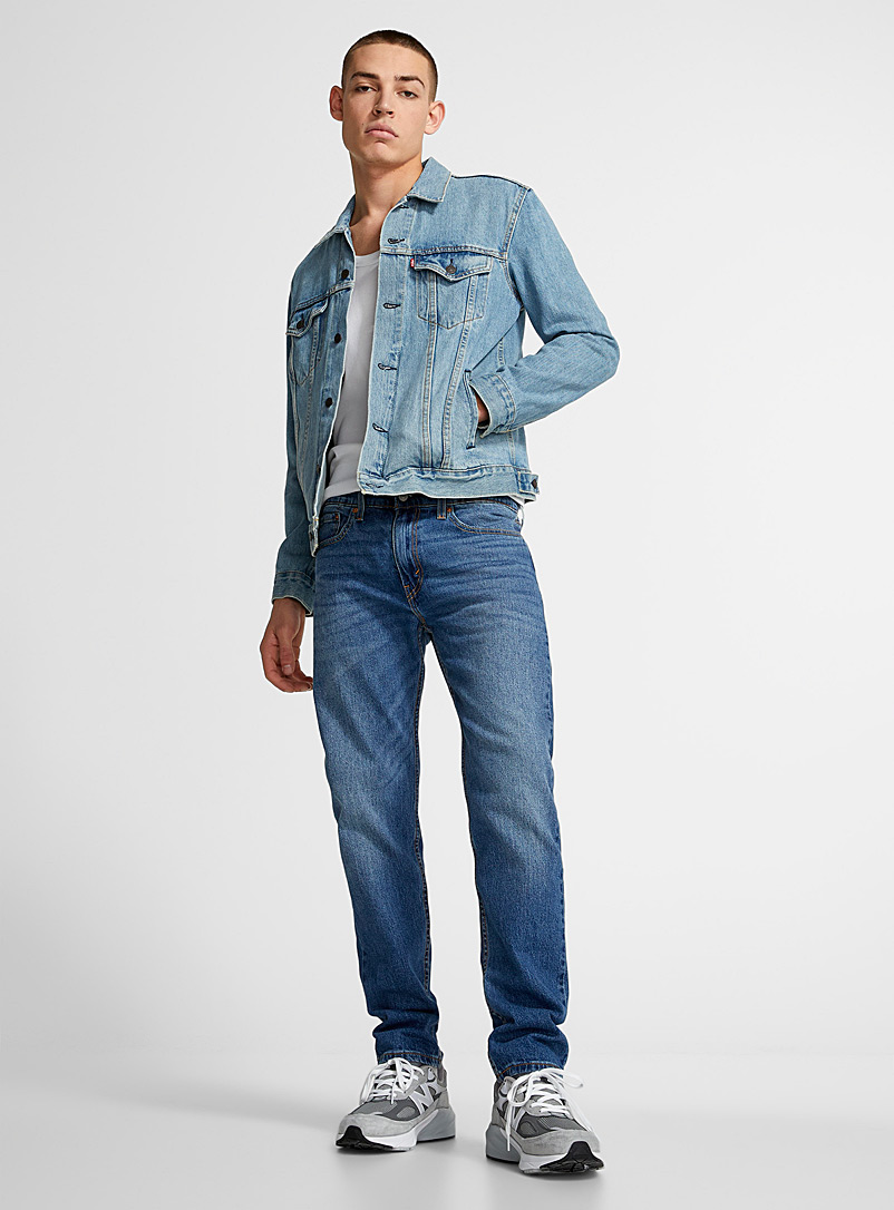 Levi's: Le jean 502 bleu moyen Coupe fuselée Bleu pour homme