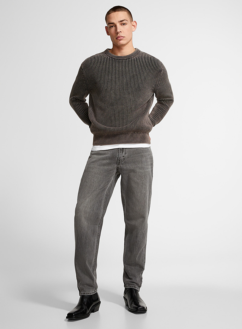 Levi's Grey Ash-grey 550 jean Loose fit for men