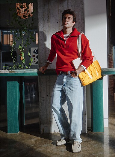 Le jean 578 bleu clair <b>Coupe baggy</b>