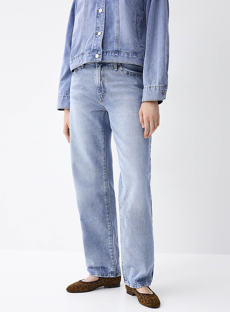 Levi's: Le jean 94' tr&egrave;s ample Bleu moyen - Ardoise pour femme