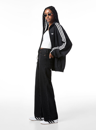 Le jean Ribcage jambe large