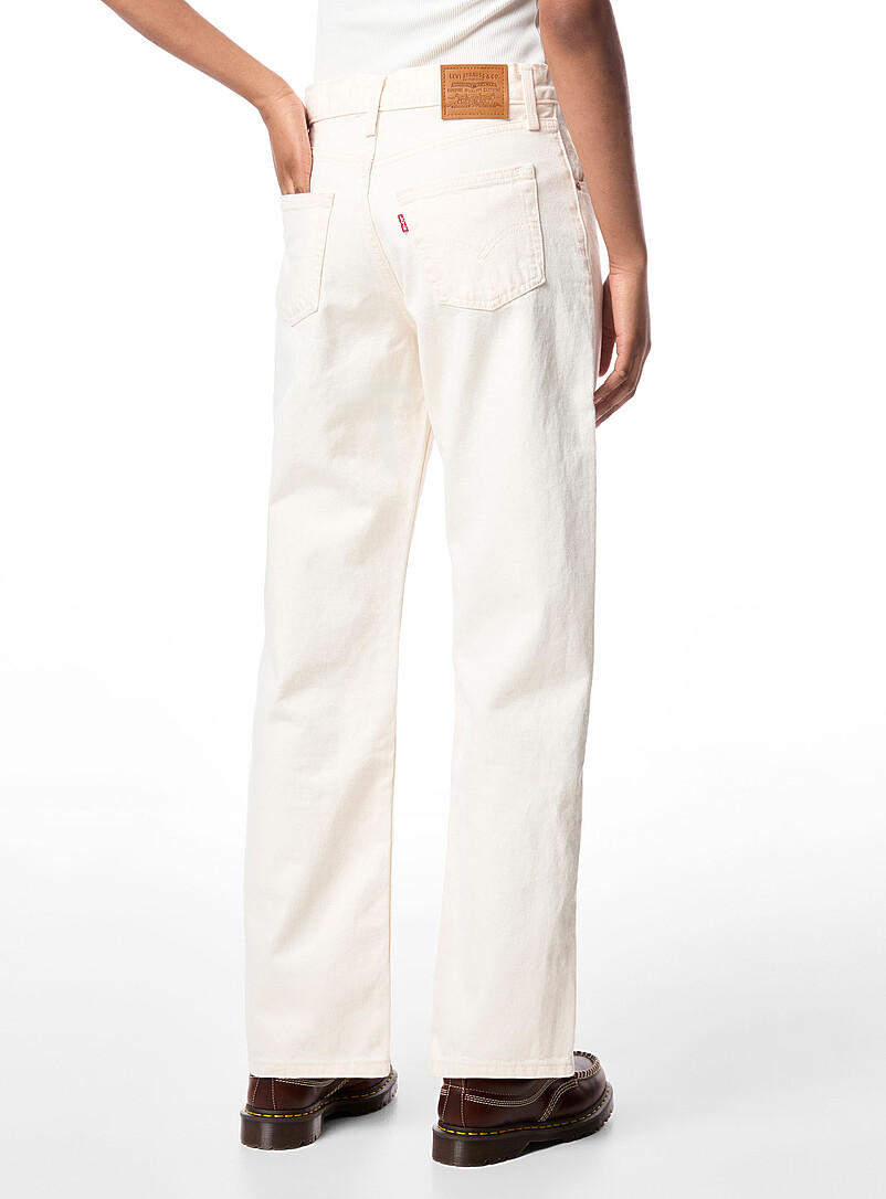 Levi's: Le jean Easy Dad droit Lav&eacute; clair pour femme