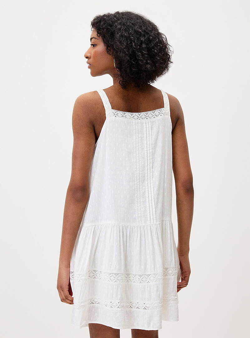 Levi's: La minirobe broderie anglaise Kate Blanc pour femme