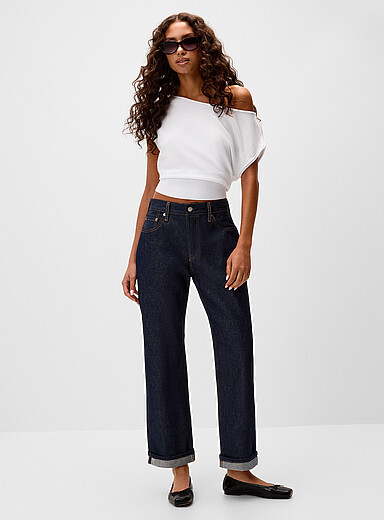 Levi's: Le jean Selvedge 501<sup>MD</sup> 90  <b>Coupe : jambe droite, taille mi-haute</b> Bleu marine - Bleu nuit pour femme