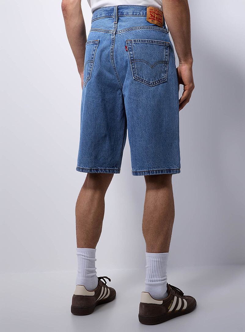 Levi's: Le bermuda jean bleu moyen 469 Bleu pour homme