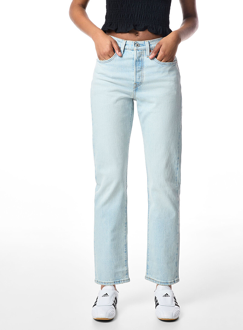 Levi's Light wash Original 501 jean for women