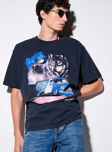 Le t-shirt imprim&eacute;  <b>Coupe vintage</b>