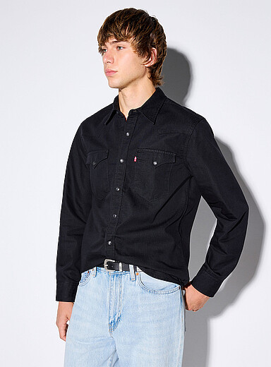 La chemise denim western