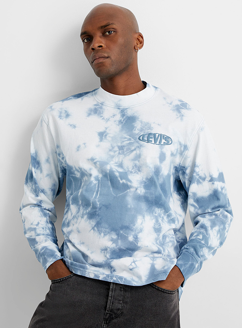 Levi's: Le t-shirt tie-dye horizon Bleu pour homme