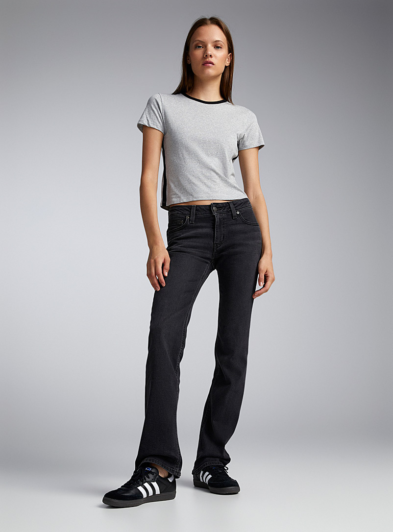 Womens Low Rise Jeans, Bootcut Denims