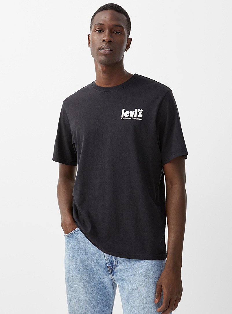 Levi's: Le t-shirt Night Sky Noir pour homme