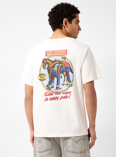 Le t-shirt signature r&eacute;tro