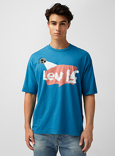 Levi's Blue Spatial T-shirt for men