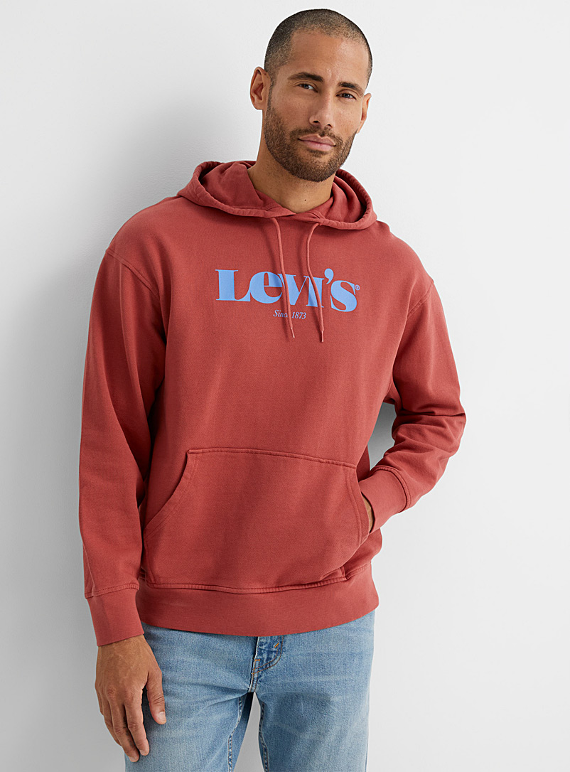 Levi's Cherry Red Logo hoodie for men