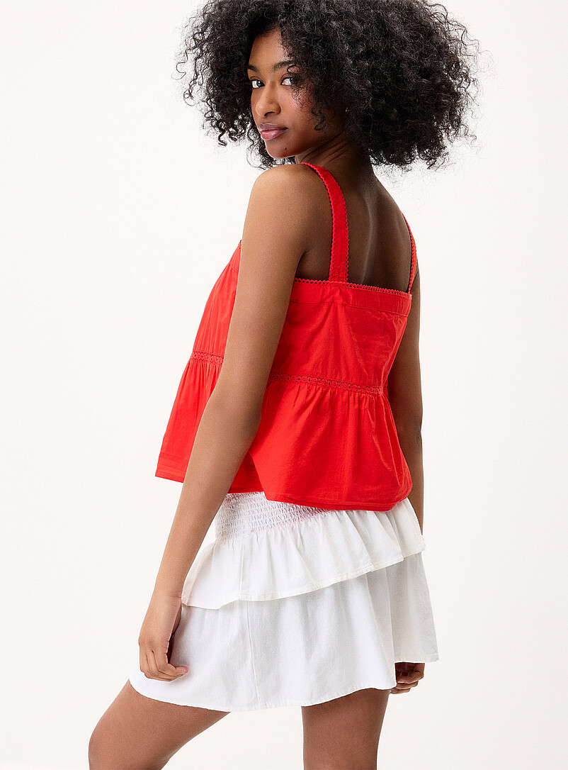 Levi's Red Boho red-orange cami for women