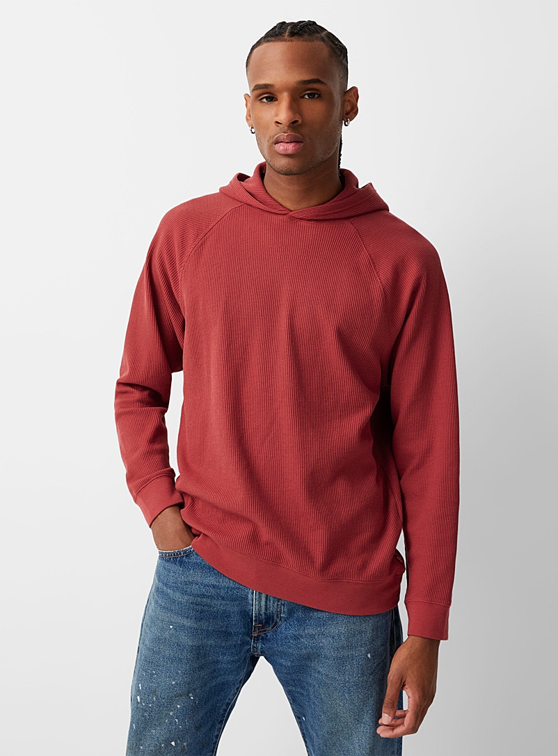 Hooded waffle sweatshirt | Levi's | Shop Men's Long Sleeve T-Shirts Online  | Simons