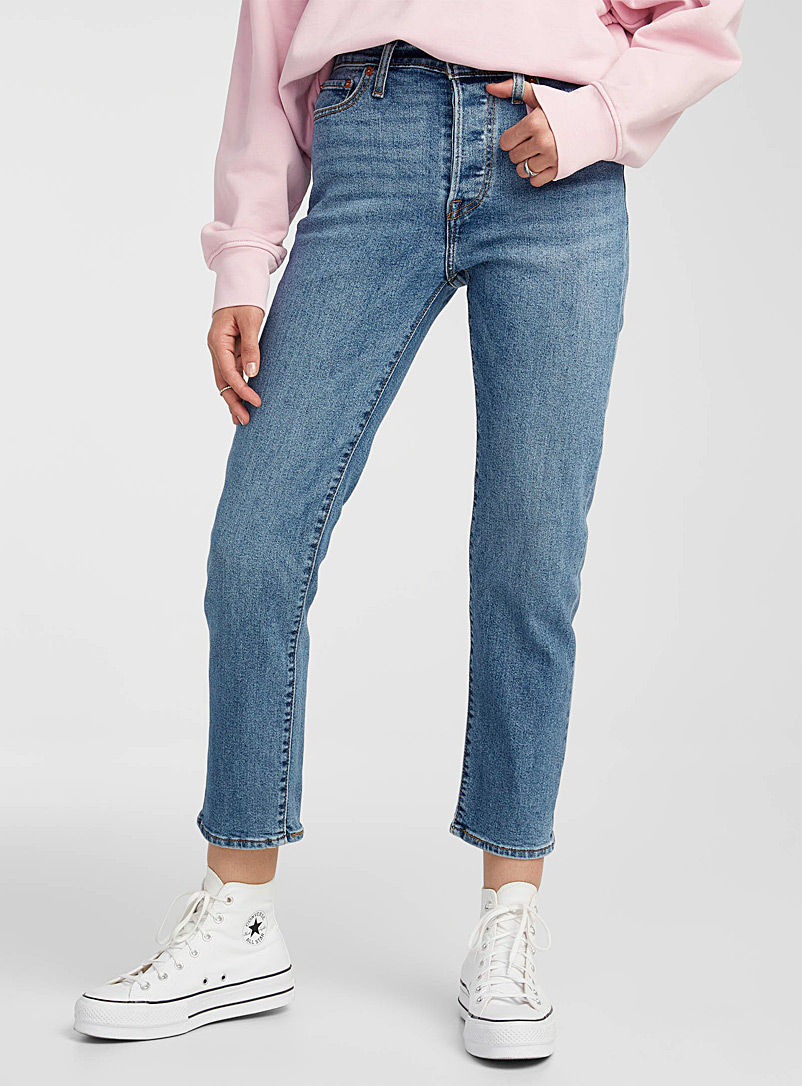 Levi's Oxford Wedgie straight-leg jean for women