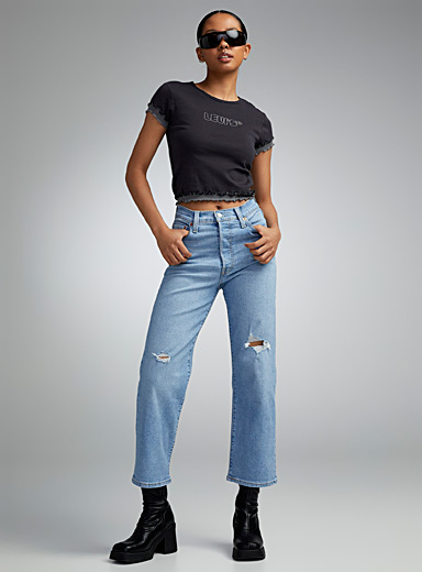 Tapered leg mom jean Old School fit, Twik, Women's Jeans Online